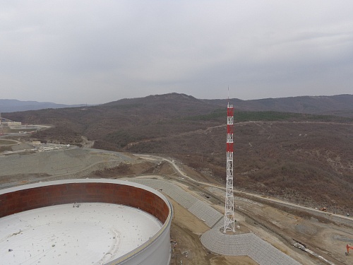 МАЧТЫ ПРОЖЕКТОРНЫЕ И МОЛНИЕОТВОДЫ